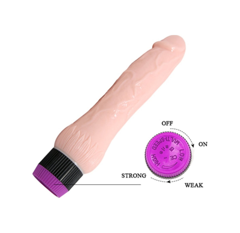 Adour 22Cm Titreşimli Realistik Vibratör Gerçekçi Penis Dildo