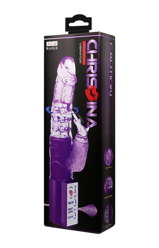 Baile Allure Oynar Başlı Titreşimli Teknolojik Vibratör Mastürbatör