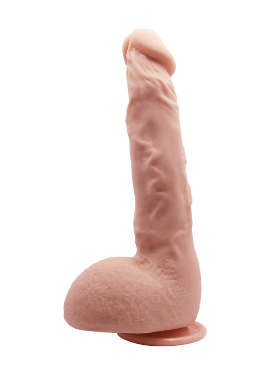 Baile Beautiful 24 Cm Süper Gerçekçi Vantuzlu Damarlı Dildo Penis