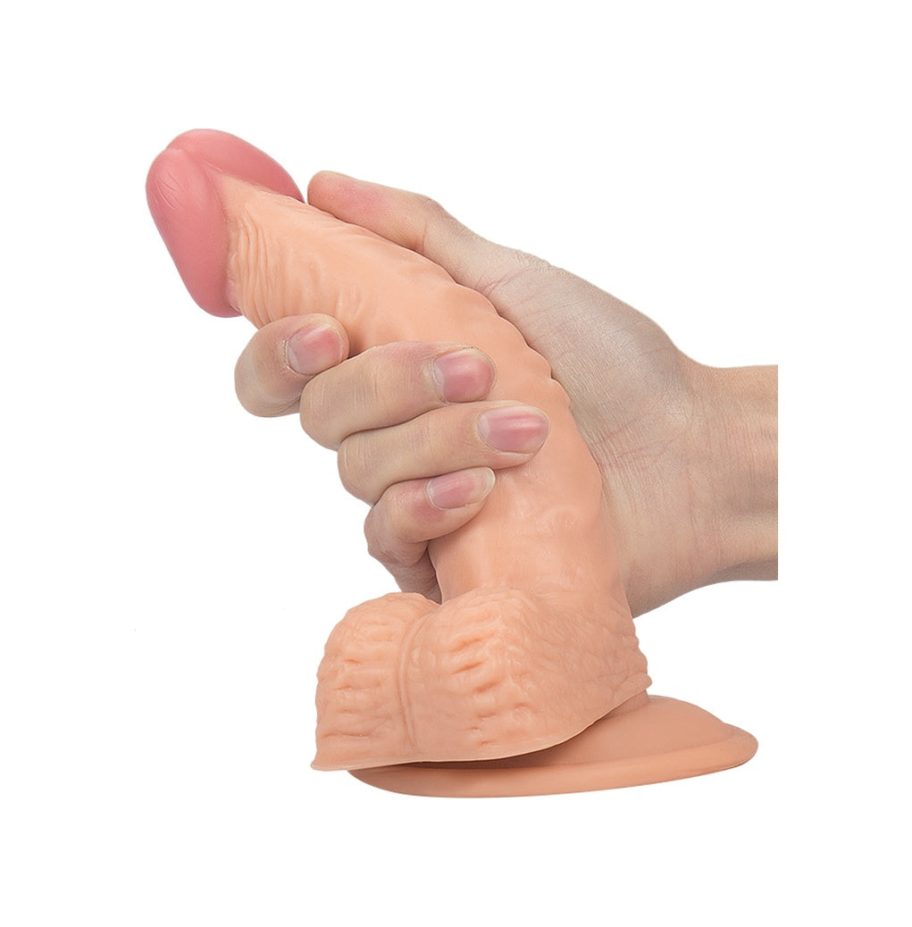 Tam Realistik 15 CM Titreşimli Yapay Vibratör Penis