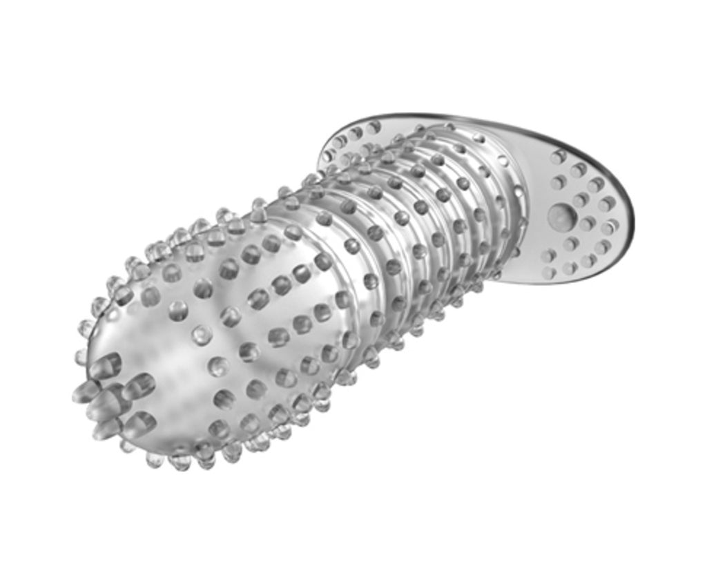 Baile Silikon Uzatmalı Penis Kılıfı Klitoris Temaslı Dildo