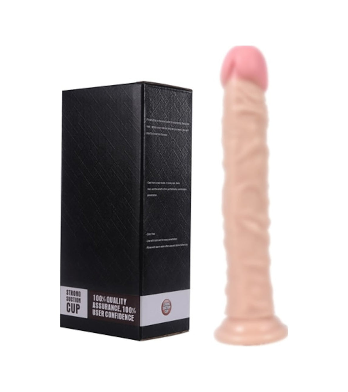 Spartacus 24 Cm Dev Uzun Realistik Penis Vantuzlu Testissiz Dildo