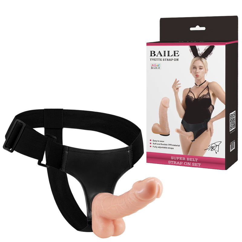Ultra Harness Strapon 19 CM Belden Bağlamalı Dildo Penis