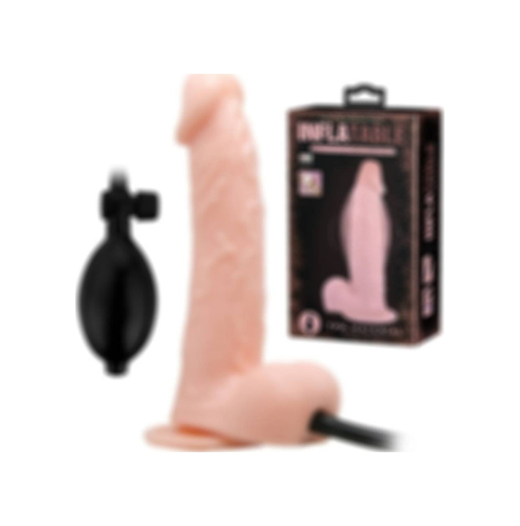 Baile Pompalı Büyüyen Realistik Penis Anal Vajinal Dildo Mastürbatör