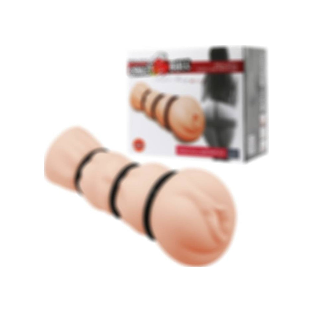 Exact 16 CM 3 Adet Penis Halkalı Süper Gerçekçi 3D Realistik Suni Vajina Masturbatör
