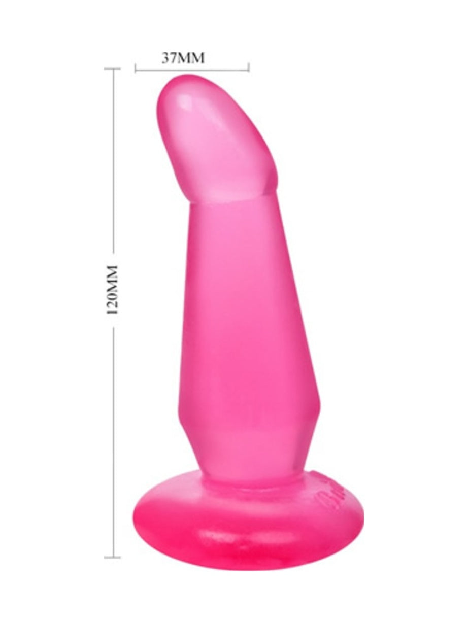 Baile Vantuzlu 13 Cm Anal Penis Dildo Anal Açıcı Alıştırıcı Plug Tıkaç