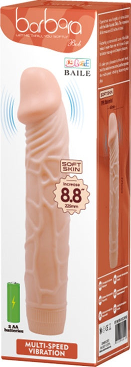 Baile Fantasy Vibe 23Cm Titreşimli Realistik Vibratör Penis Dildo