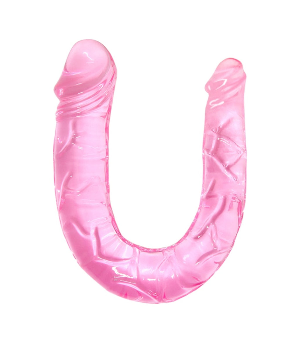Double Dong 30 Cm Çift Taraflı Jel Dildo Anal Vajinal Penis