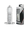 Baile Silikon Uzatmalı Penis Kılıfı Klitoris Temaslı Dildo