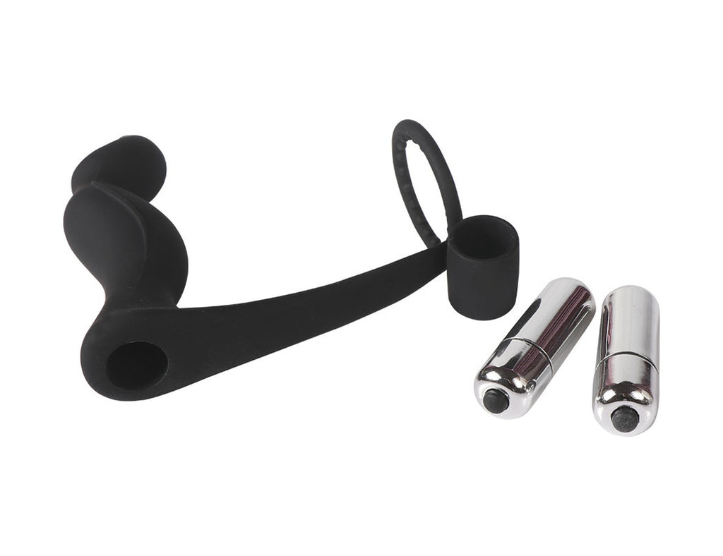 Krell Çift Motorlu Masaj Vibratörlü Titreşimli Penis Halkası