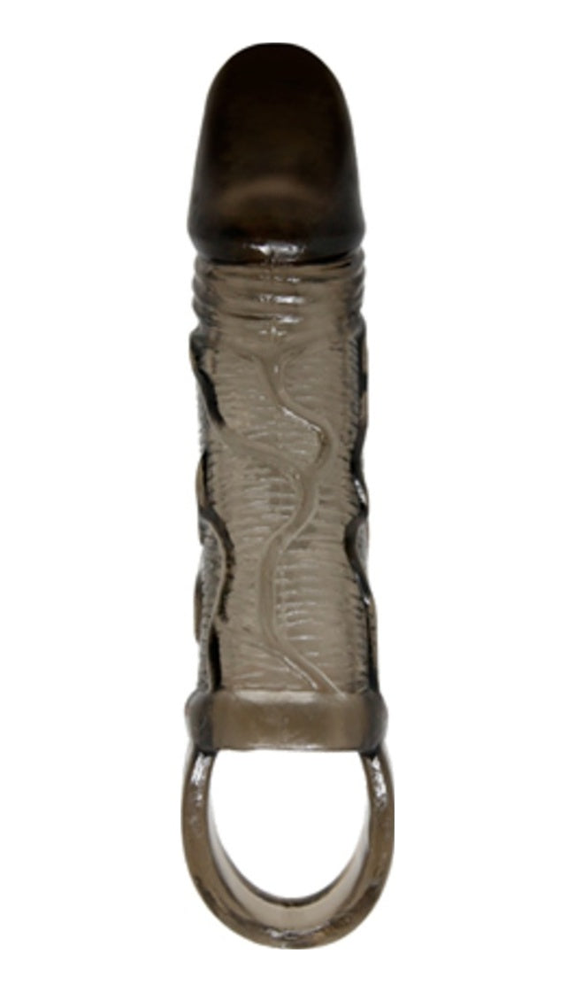 Pretty Love Maxman 17 Cm Siyah Zenci Uzatmalı Silikon Penis Kılıfı Dildo