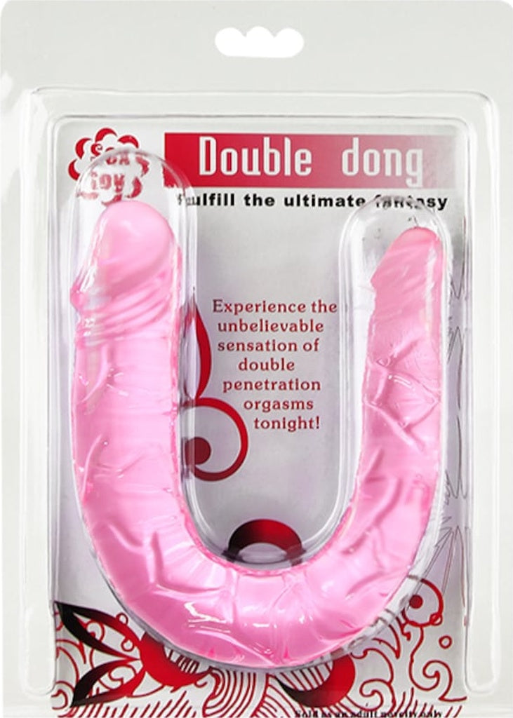 Double Dong 30 Cm Çift Taraflı Jel Dildo Anal Vajinal Penis