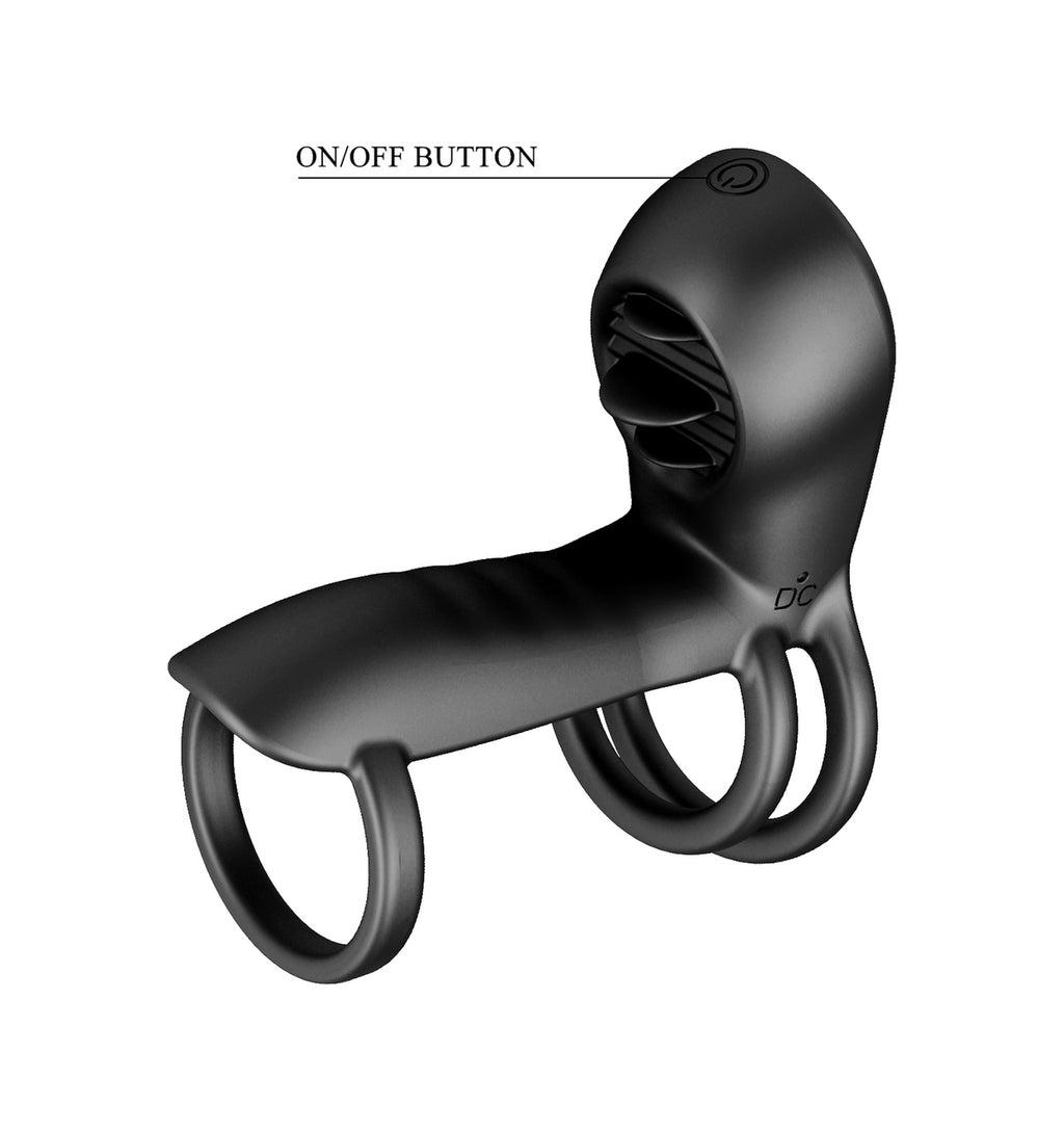 Usb Şarjlı 12 Titreşimli Ve G Noktası Uyarıcılı Penis Halkası