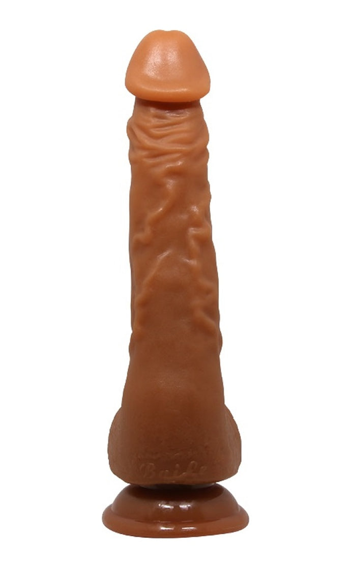 Gerçekçi Jason 25 CM Kavisli Penis Melez Damarlı Dev Dildo