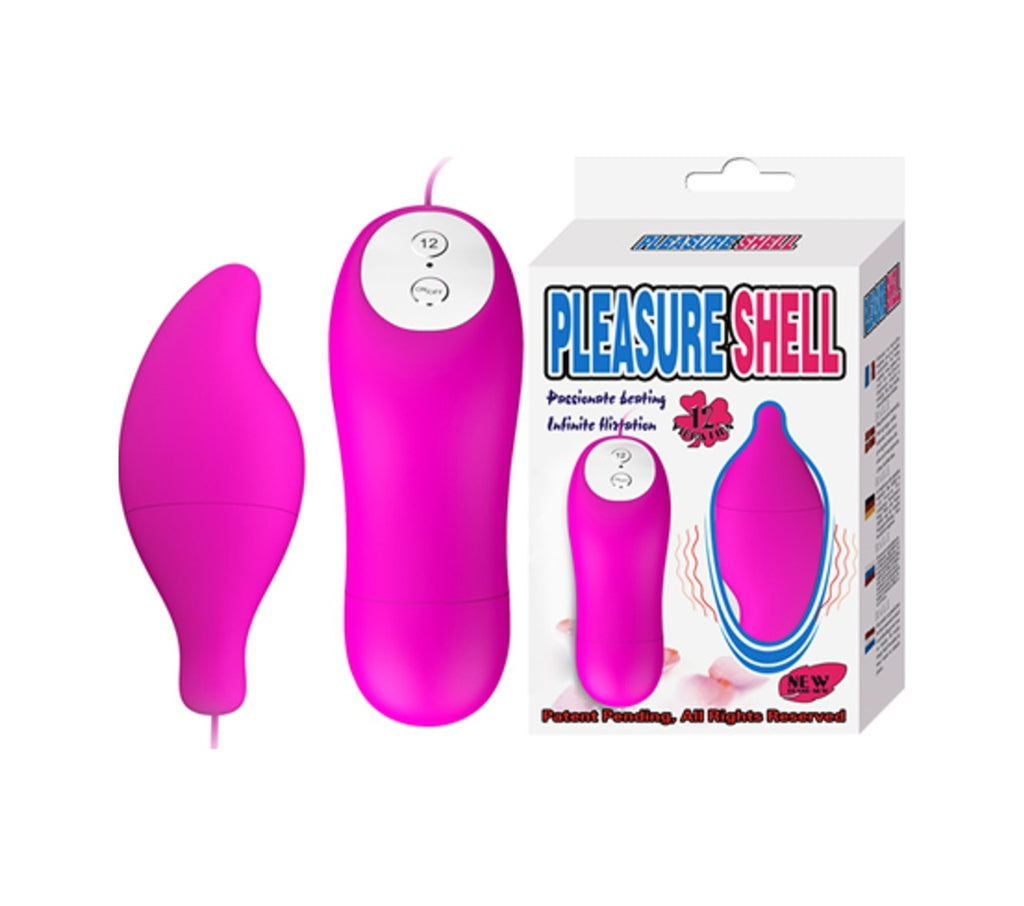 Pleasure Shell 12 Titreşimli Bayan Masaj Vibratörü G-Spot Mastürbatör