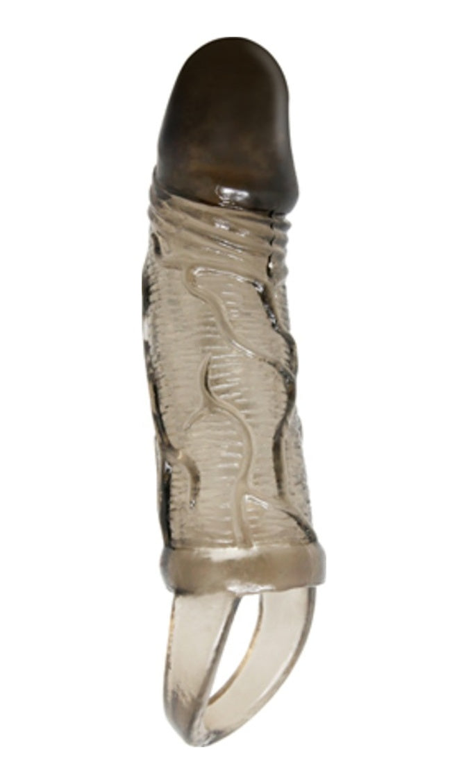 Pretty Love Maxman 17 Cm Siyah Zenci Uzatmalı Silikon Penis Kılıfı Dildo