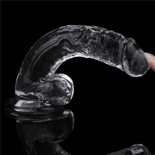 Flawless Yeni Nesil 19 Cm Ultra Soft Vantuzlu Damarlı Penis Dildo