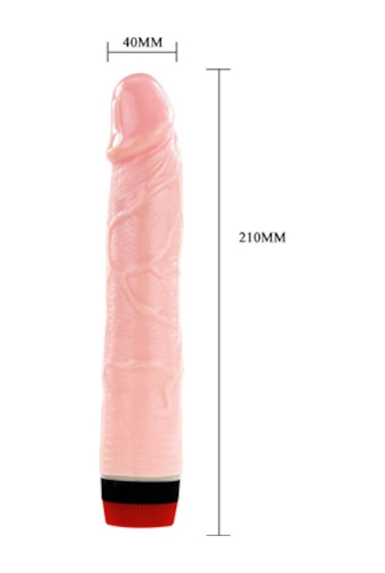 Baile Dong 21 Cm Titreşimli Süper Lüks Realistik Dildo Vibratör Penis