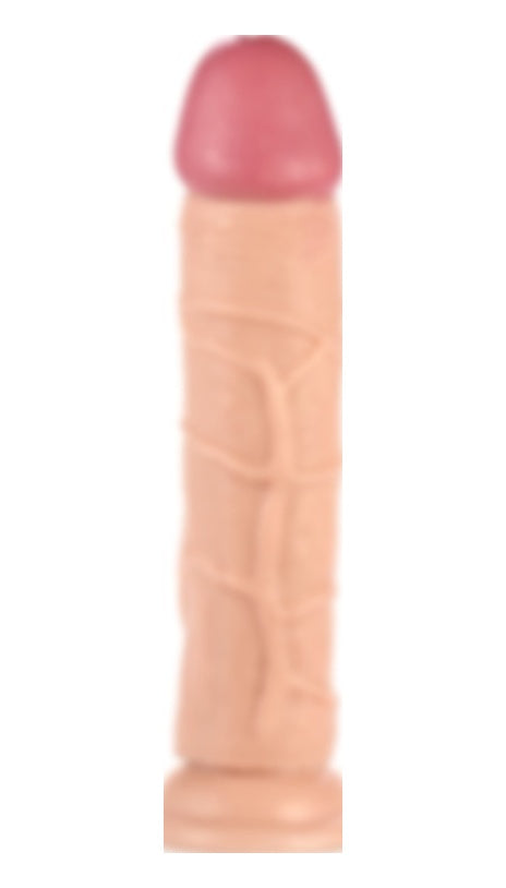 25 CM Penis Güçlü Vantuzlu Damarlı Kalın Dev Dildo