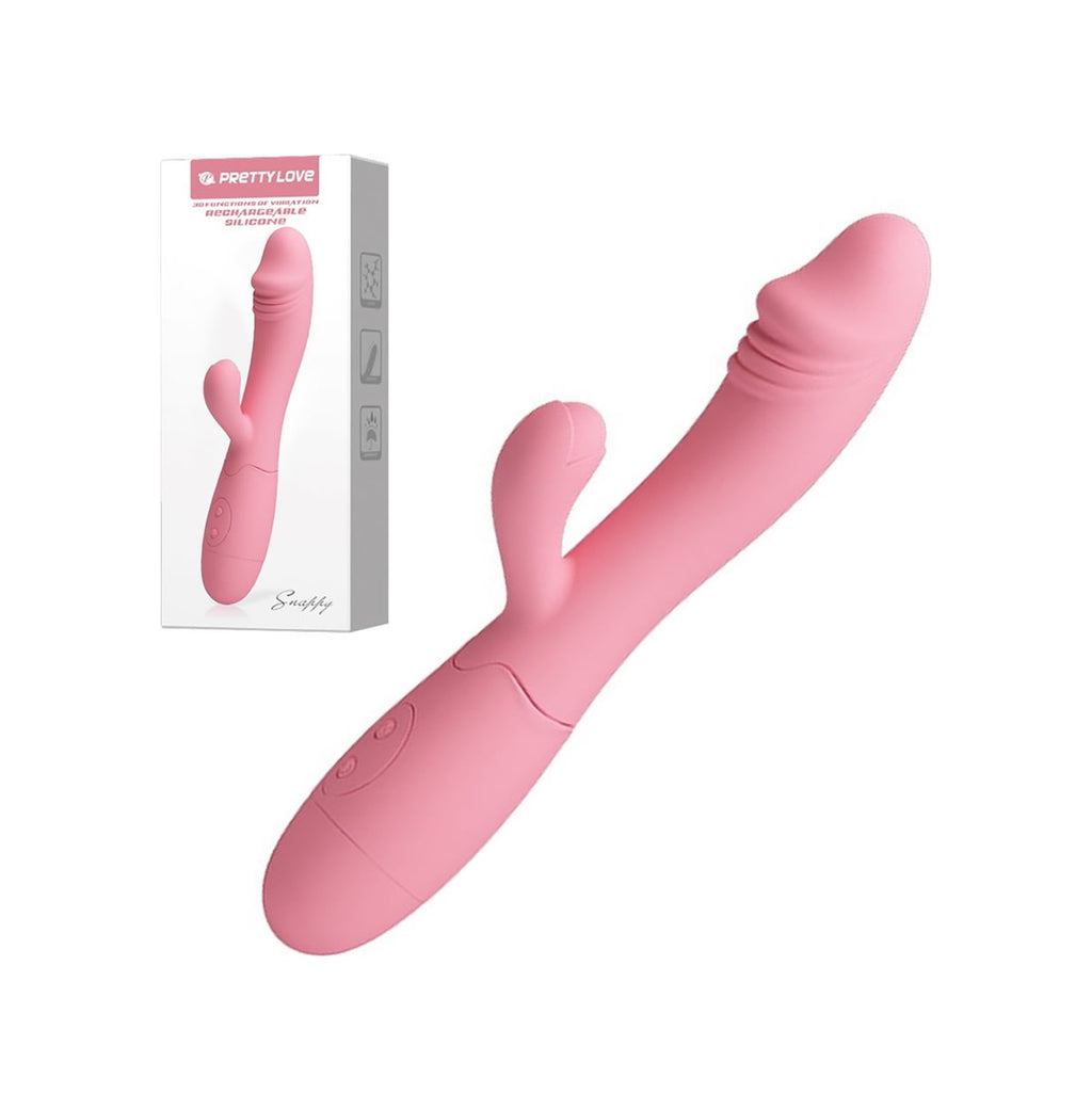 Pretty Love 30 Titreşimli Şarj Edilebilir G Nokta Uyarıcılı Teknolojik Silikon Vibratör