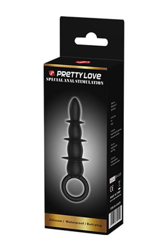 Baile Touch 13 Cm Zenci Anal Plug Anal Penis G-Spot Stimülatör