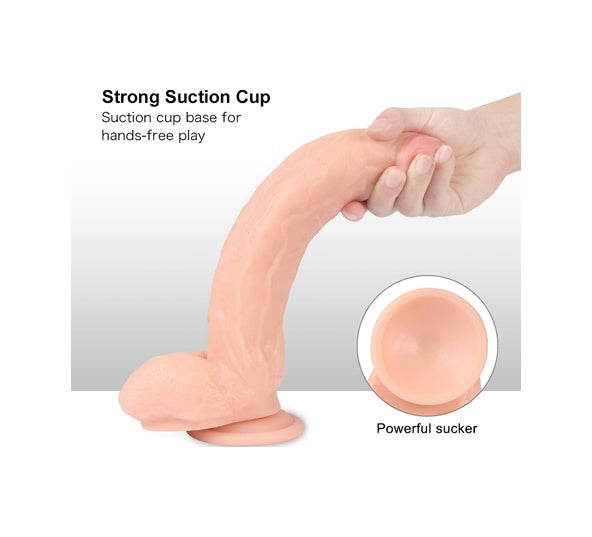 Blade 30 CM Belden Bağlamalı Realistik Protez Penis Kalın Dildo