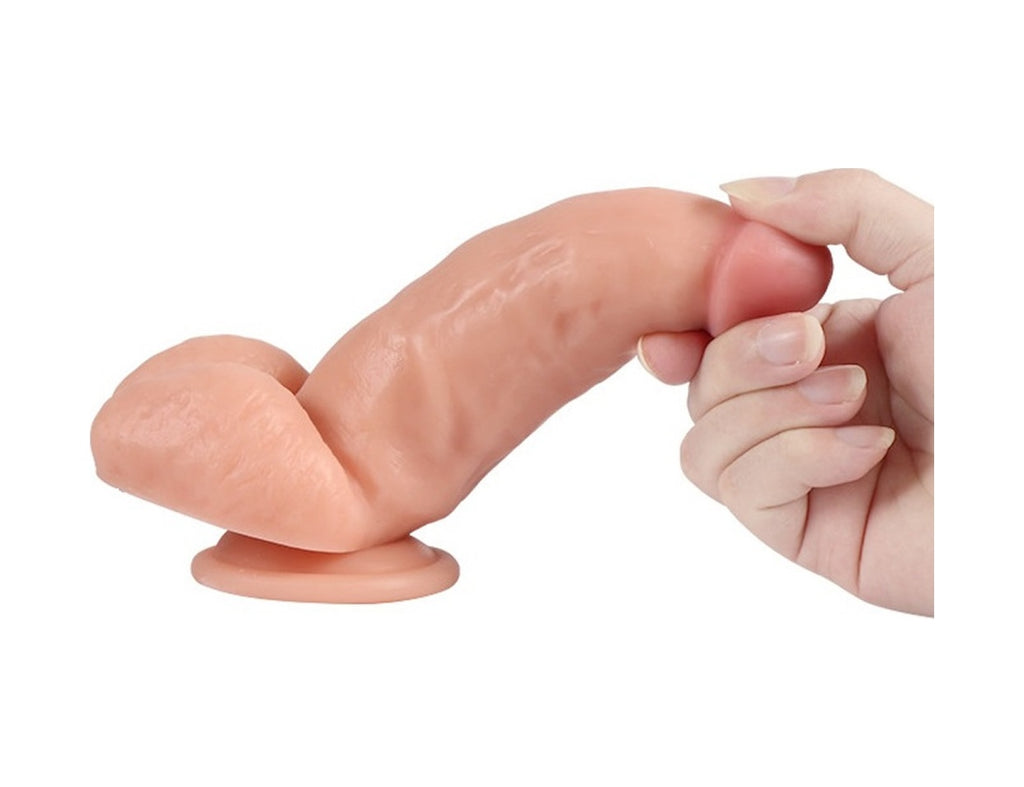 Shequ Soldier 16 Cm 10 Hız Titreşimli Tam Realistik Vibratör Anal Penis