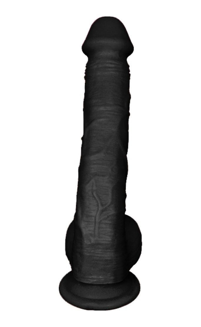 Zenci Dev Gladyatör 33 CM Realistik Penis Gerçek Görünümlü Dildo