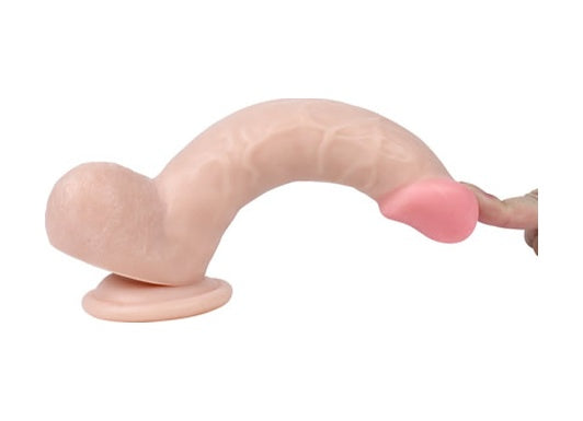 XS Mars Kalın Penis Et Dokusu Süper Realistik Penis 21 cm Dildo