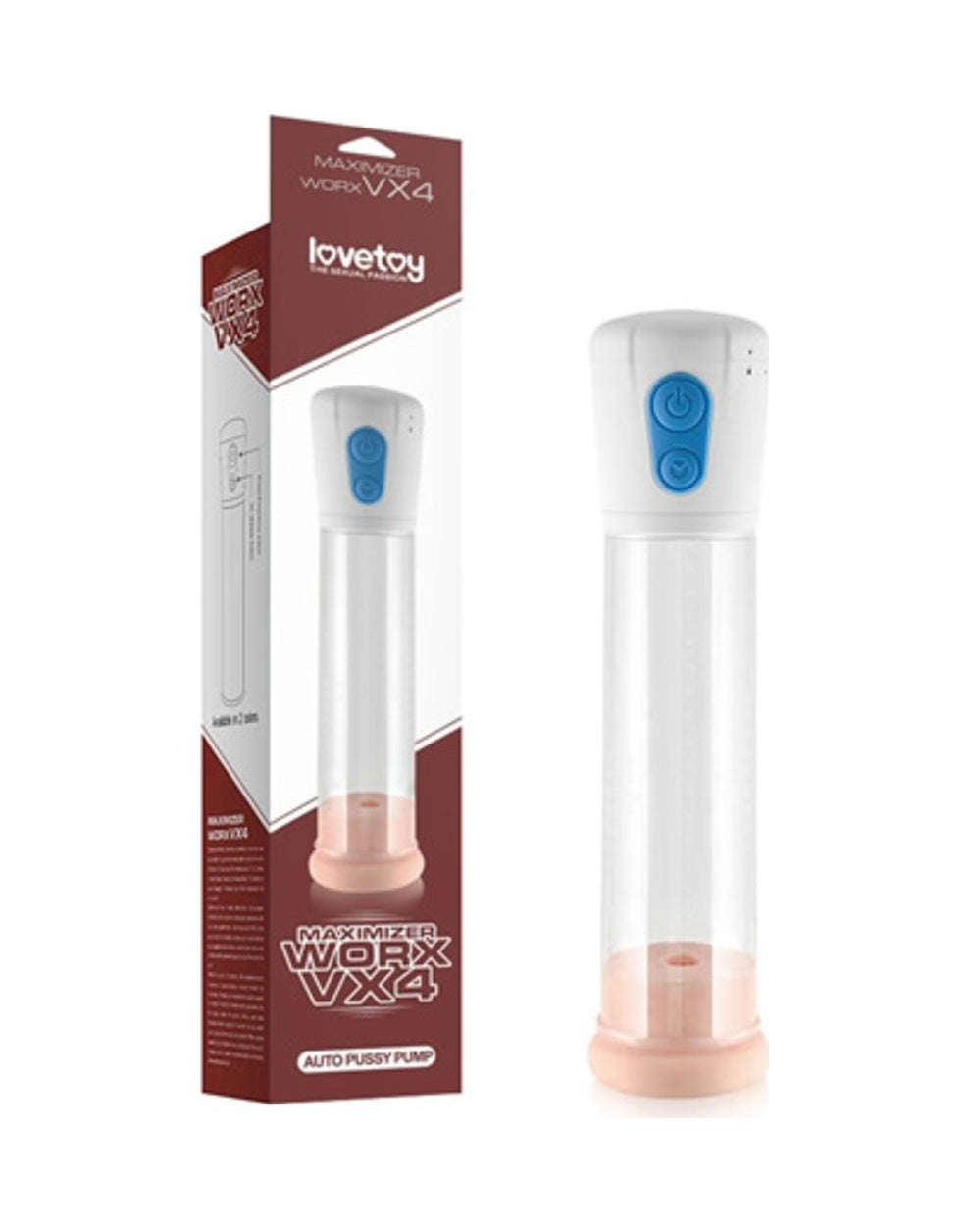 Lovetoy Worx Vx4 Suni Vajina Girişli Tam Otomatik Penis Vakum Pompası
