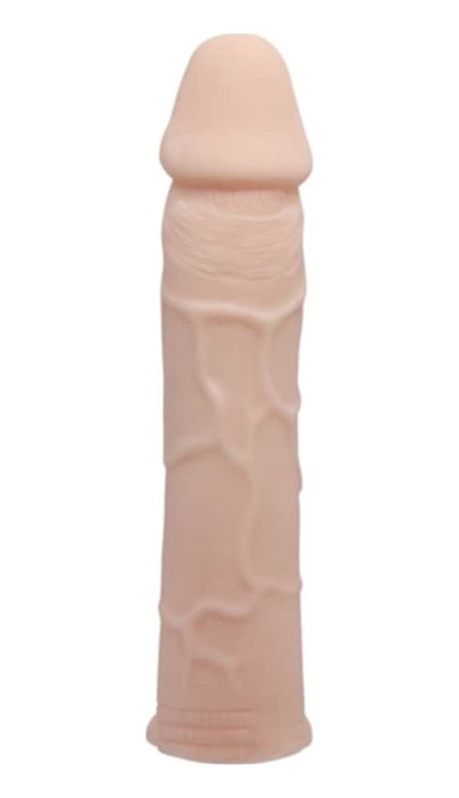 Pretty Love Extended 6 Cm Dolgulu Realistik Uzatmalı Penis Kılıfı