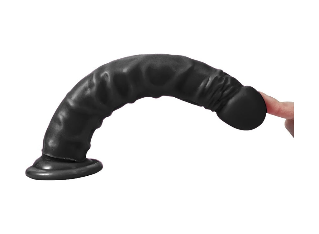 Xise 24 Cm Vantuzlu Gerçekçi Realistik Zenci Penis Dildo