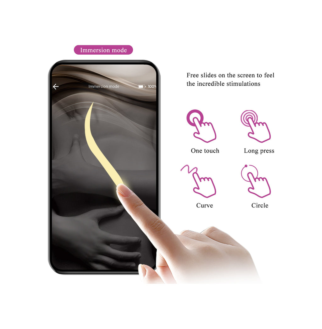Telefon Uyumlu Silikon Darbeli Anal Ve Vajinal Masaj Aleti