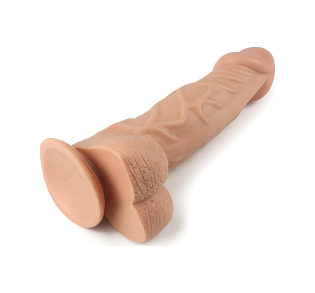 Lovetoy Süper Girthy Belden Bağlamalı Realistik Penis Strapon