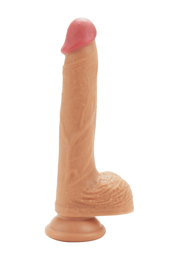 21 CM Realistik Vantuzlu Gerçekçi Ten Dokusunda Penis Dildo