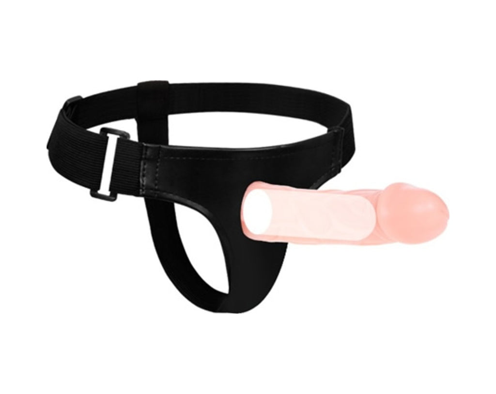 Baile Içi Boş 16Cm Belden Bağlamalı Penis Gerçekçi Realistik Protez