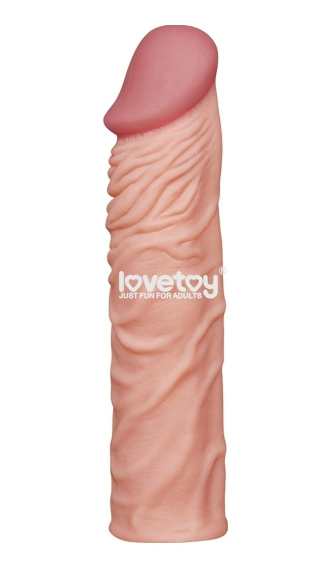 Lovetoy X-Large Realistik Uzatmalı Penis Kılıfı