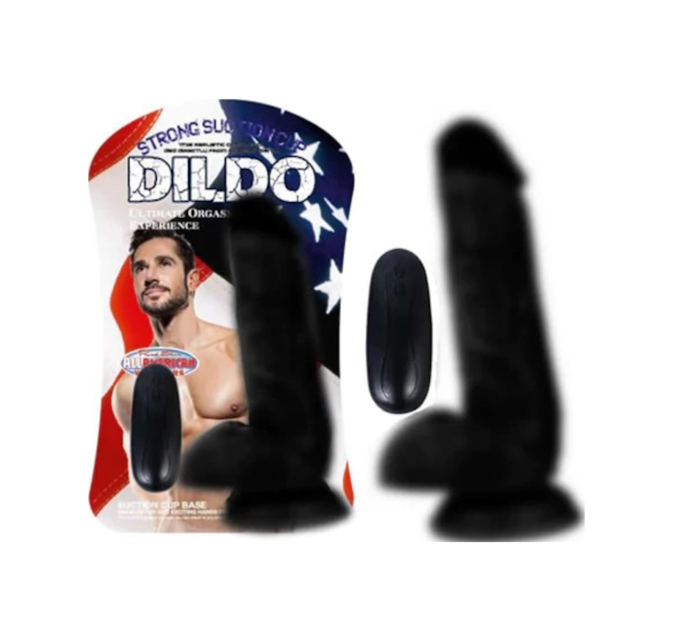 Adure 18Cm 10 Titreşimli Realistik Zenci Vibratör Gerçekçi Penis