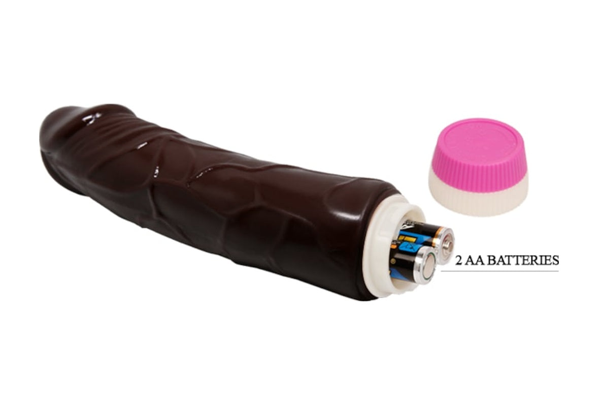 Baile Fantasy Vibe 18Cm Titreşimli Zenci Vibratör Realistik Penis Dildo