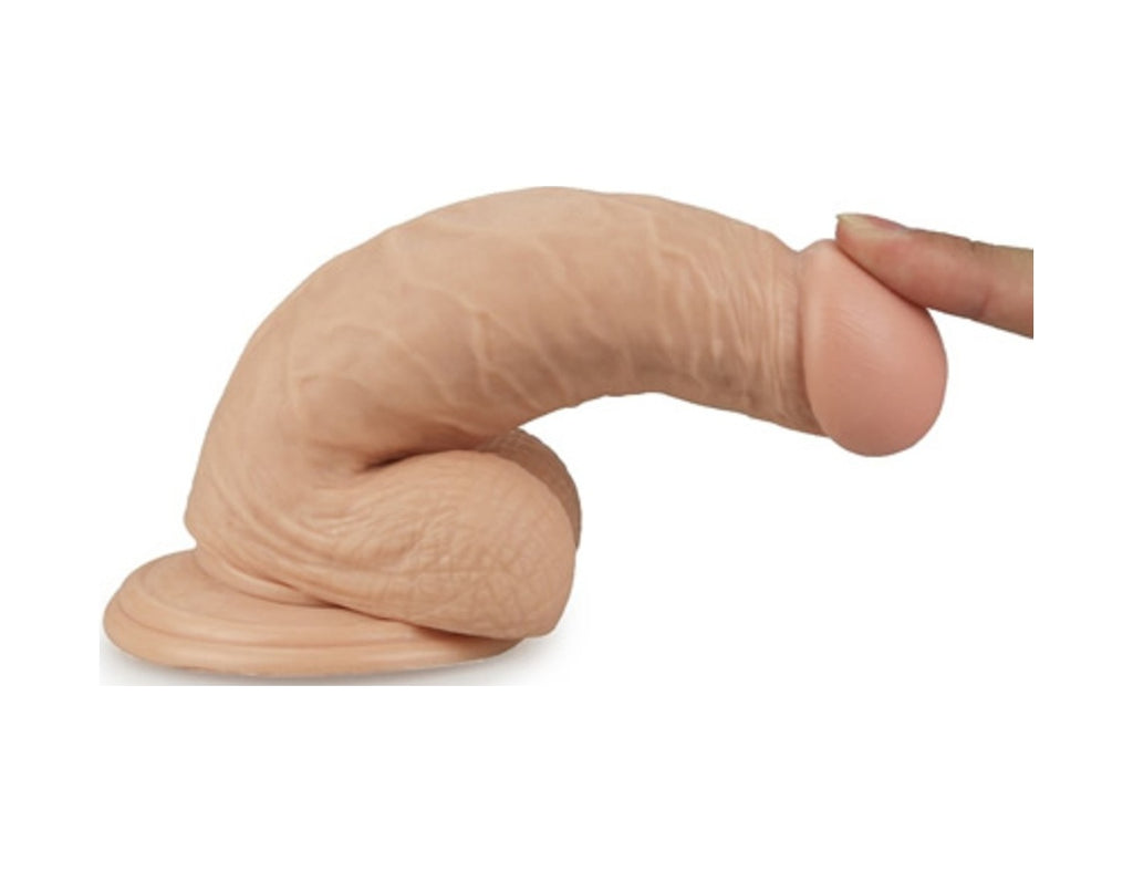 Lovetoy Real Extreme 18 Cm Vantuzlu Gerçekçi Kalın Realistik Dildo Penis