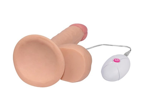 Lovetoy Soft Dude Titreşimli Realistik Vibratör Dildo 19 CM