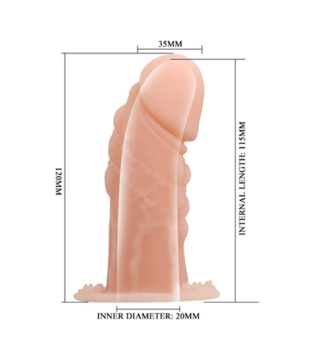 Lovetoy Performance Süper Realistik Uzatmalı Penis Kılıfı