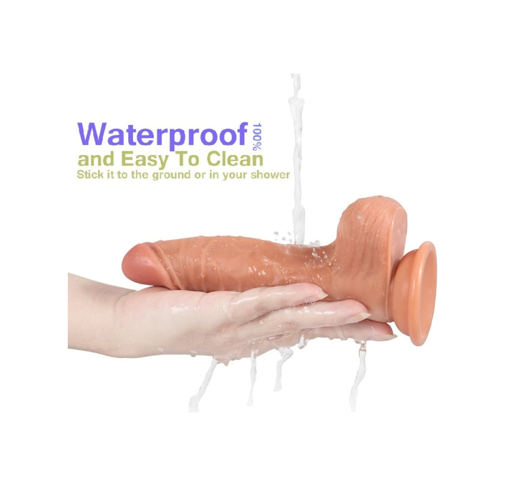 Diego 20 Cm Çift Katmanlı Süper Gerçekçi Realistik Penis Dildo