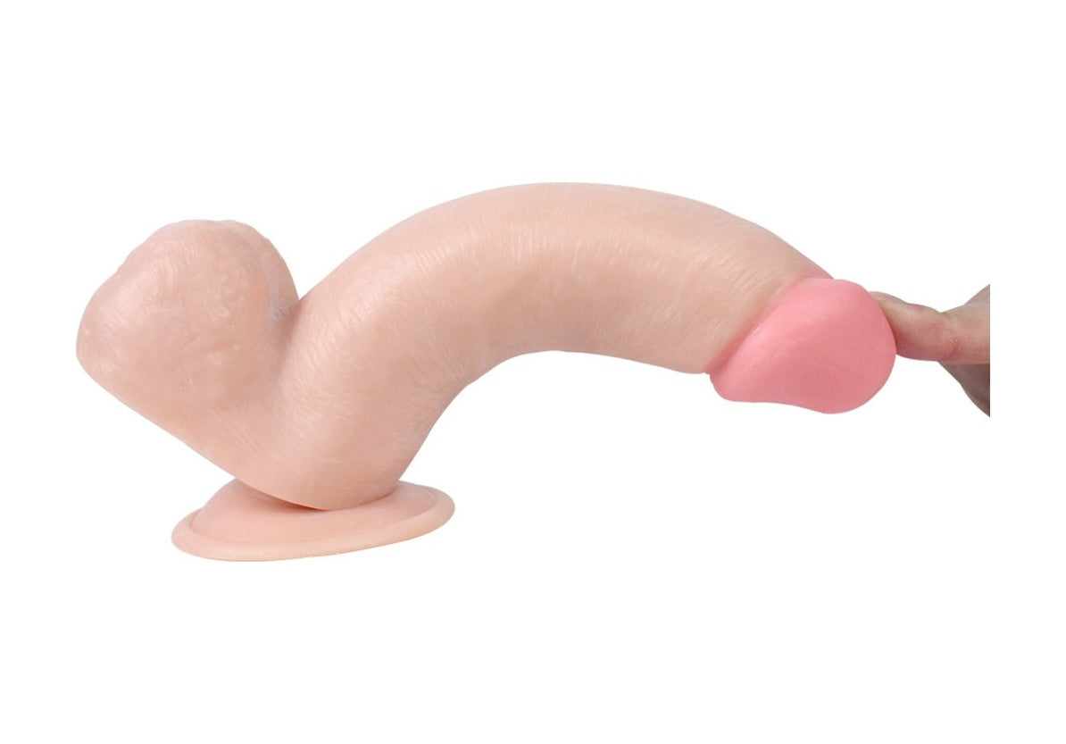 Strong 20 Cm Süper Gerçekçi Vantuzlu Kalın Realistik Penis Dildo