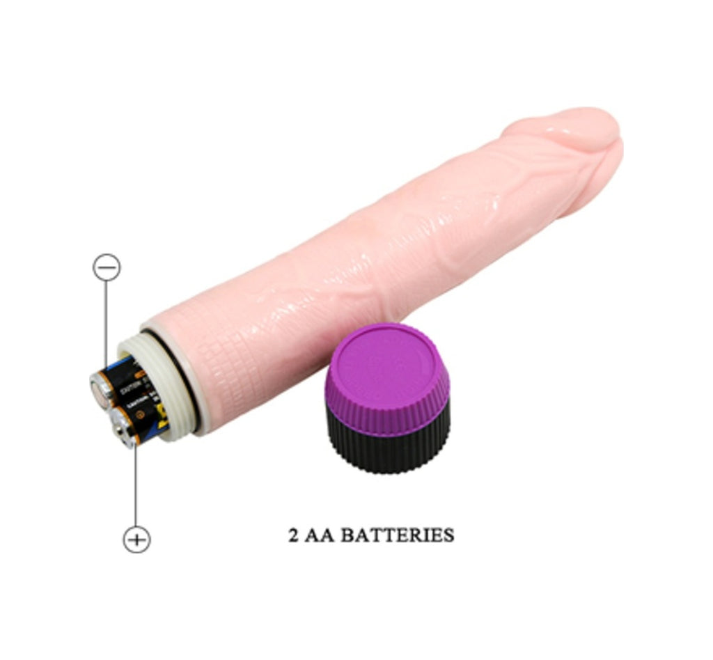 Adour 22Cm Güçlü Titreşimli Realistik Vibratör Anal Dildo Penis