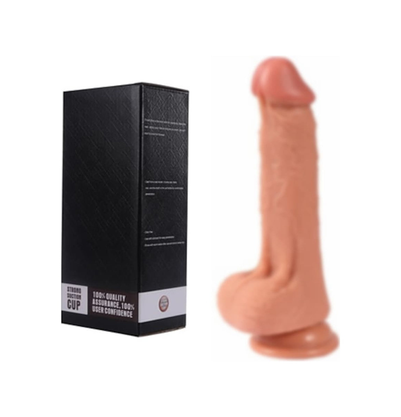 Tyler 20 Cm Yeni Nesil Çift Katmanlı Vantuzlu Tam Realistik Penis