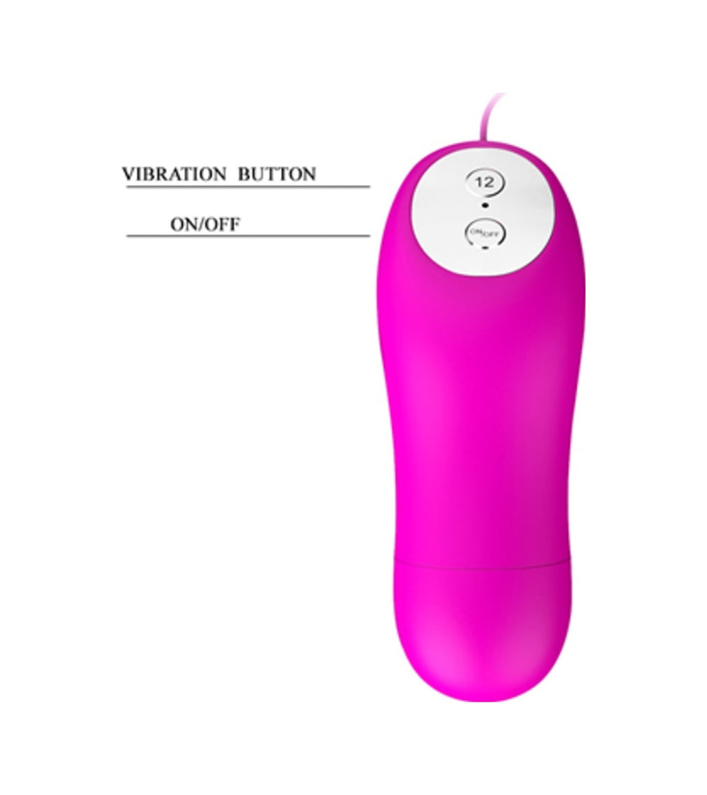 Pleasure Shell 12 Titreşimli Bayan Masaj Vibratörü G-Spot Mastürbatör