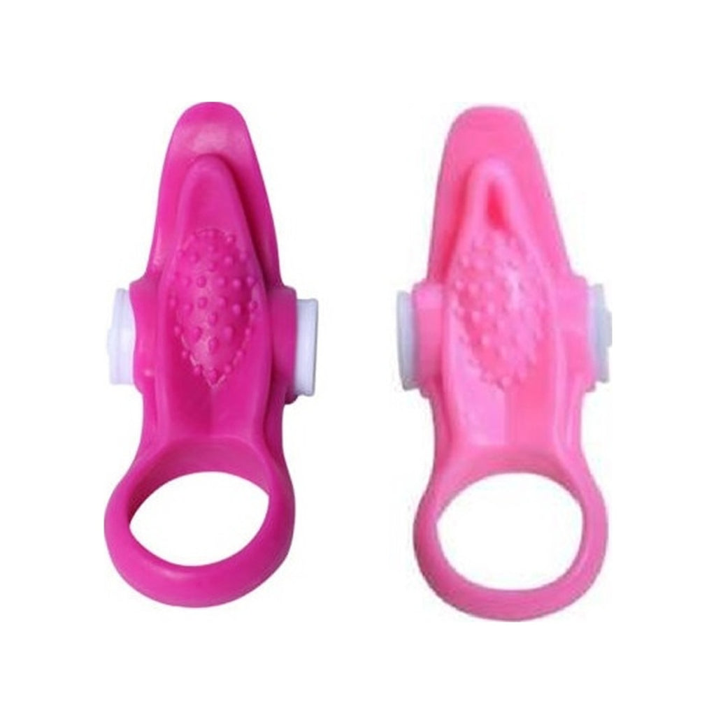 Crazy Bull Protect Silicone Tongue Güçlü Titreşimli Penis Halkası