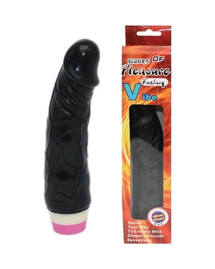 Baile Fantasy Vibe 19 Cm Titreşimli Realistik Zenci Dildo Vibratör