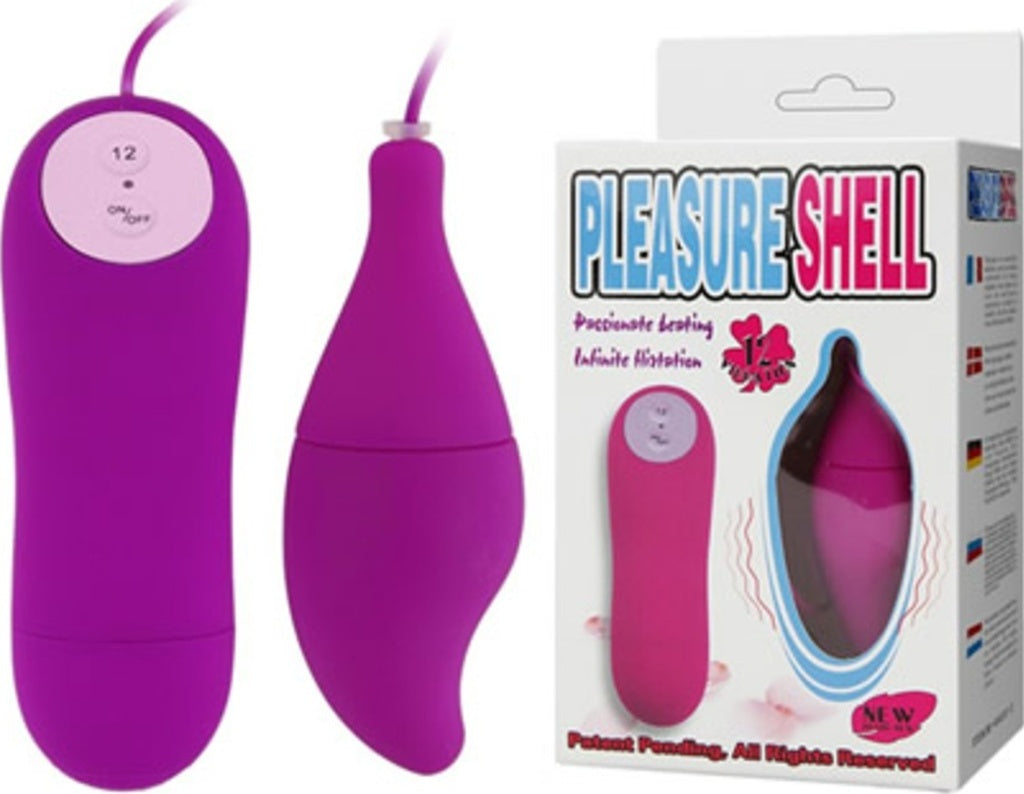 Pleasure Shell Egg 12 Titreşimli Teknolojik Vibratör Klitoral Mastürbatör